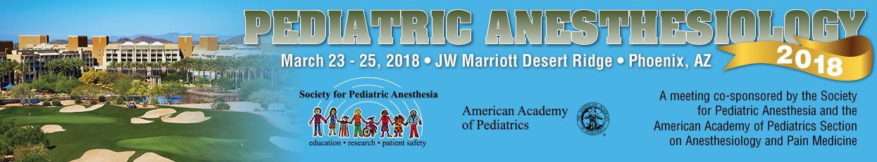 Society for Pediatric Anesthesia